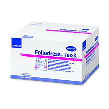Foliodress mask Comfort loop - маски на резинках /голубые/; 50 шт.